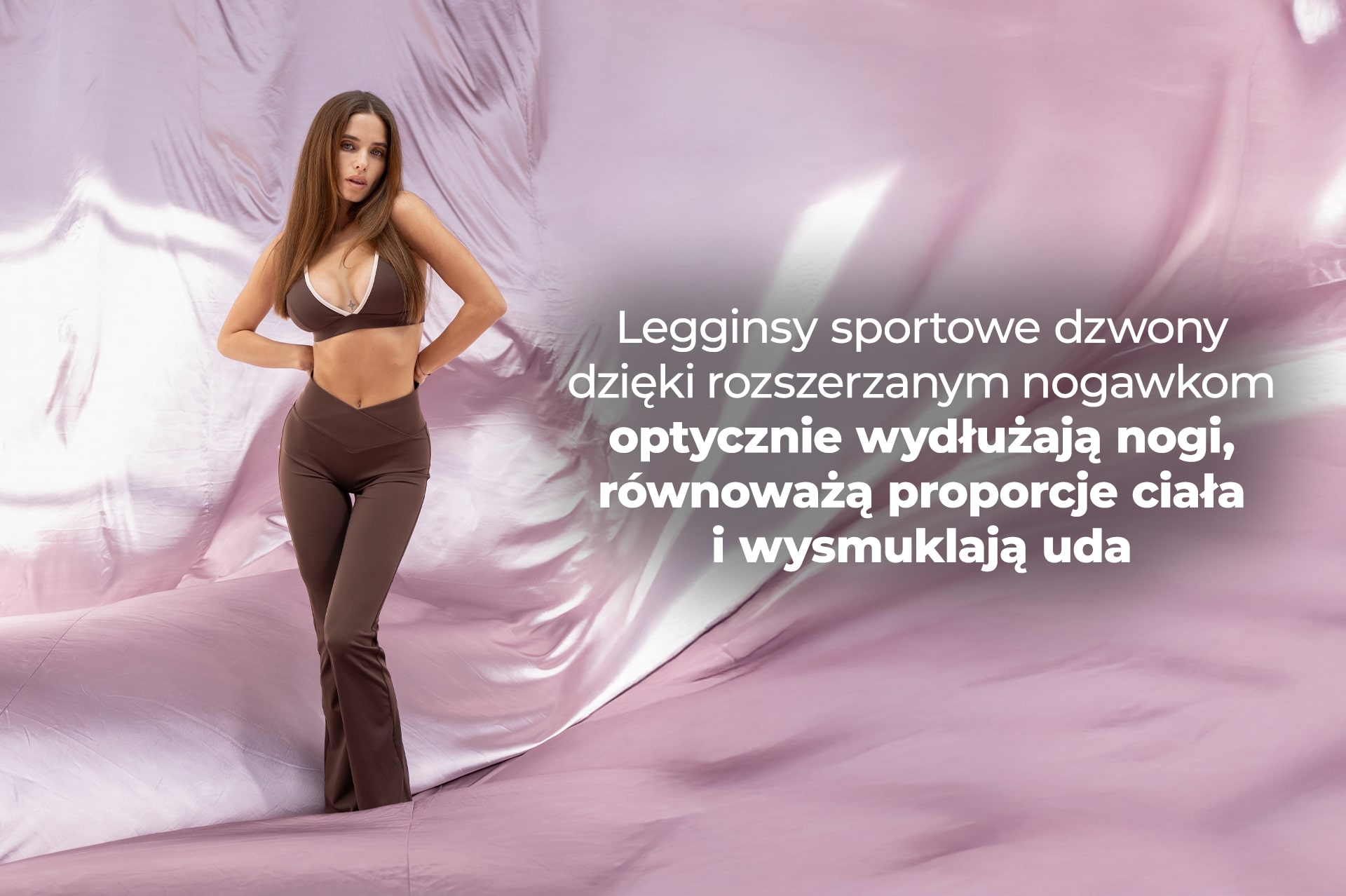 legginsy sportowe dzwony